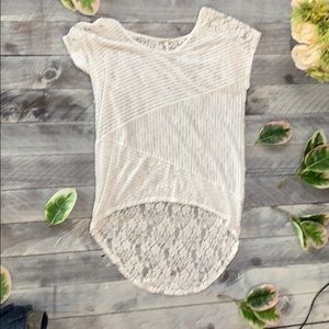 FP Lace back tunic